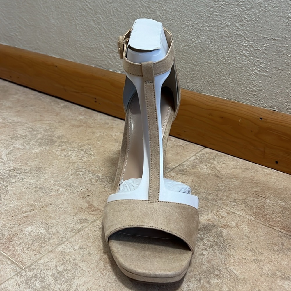 Nude high heels